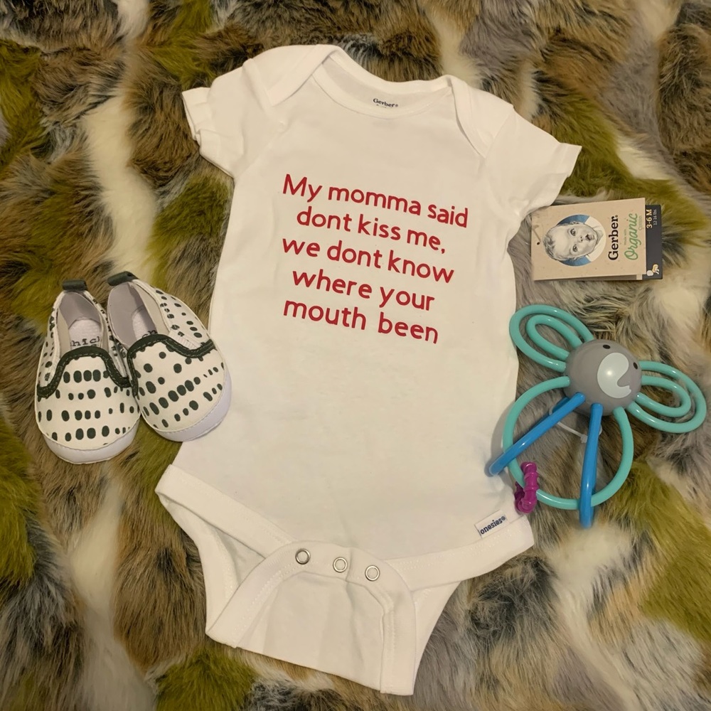 Custom baby onesie